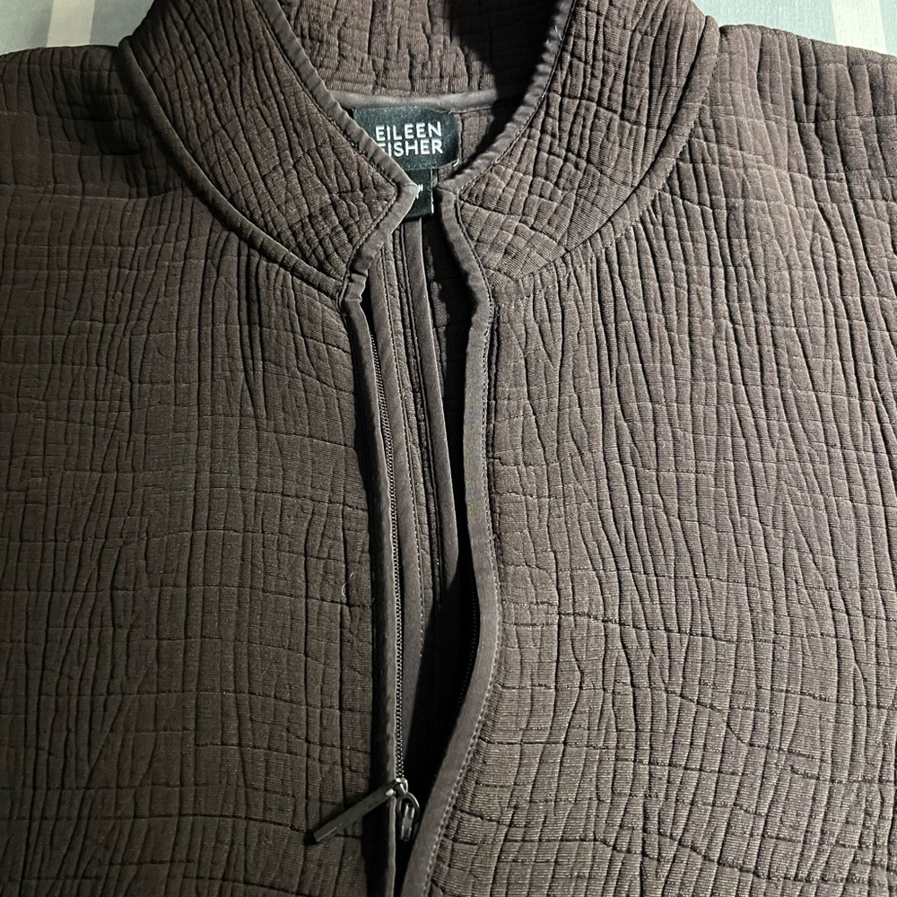 Eileen Fisher Rich Brown Jacket